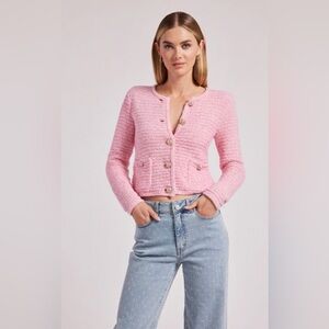 Like new! Generation Love Diana Bouclé Cardigan. Size XS.